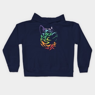 Colorful Cat Kids Hoodie